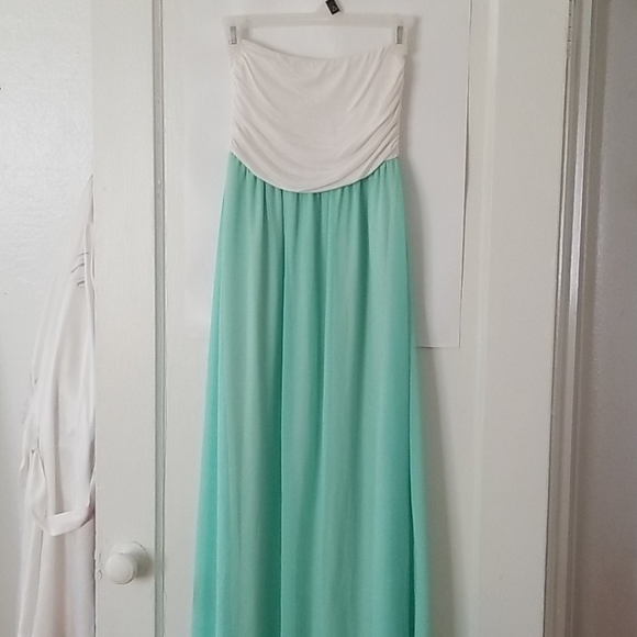 mint green maxi